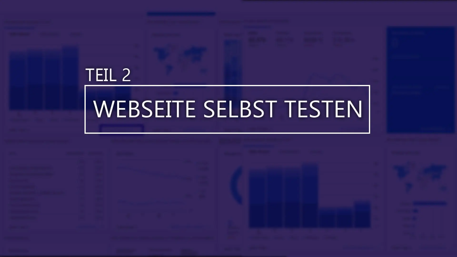 Thumbnail Blog Webseite selbst testen teil 2