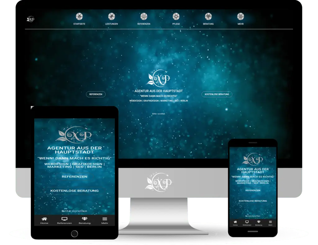 exp Designs Webseite Referenz 2021