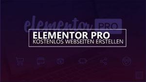 Elementor für die Webseitenerstellung